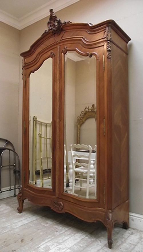 french antique rococo style armoire